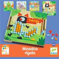 Djeco Kinderspiel Mosaico Rigolo - Mosaikspiel