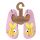 Slipstop Badeschuhe/Turnpatschen Bee pink/gelb