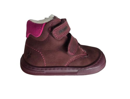 Primigi Barfuß Winter-Lauflernschuhe Wollgefüttert 2411111 bordeaux