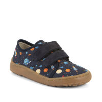 Froddo Hausschuhe Barefoot Canvas G1700440-28 Planeten Blue
