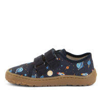 Froddo Hausschuhe Barefoot Canvas G1700440-28 Planeten Blue