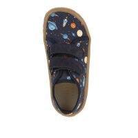 Froddo Hausschuhe Barefoot Canvas G1700440-28 Planeten Blue