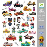 Djeco Sticker metallic Ceazy Motors 160 St