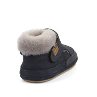 Froddo Barfuß-Lauflerner Lammfell Furry Walk G1160004 dark blue