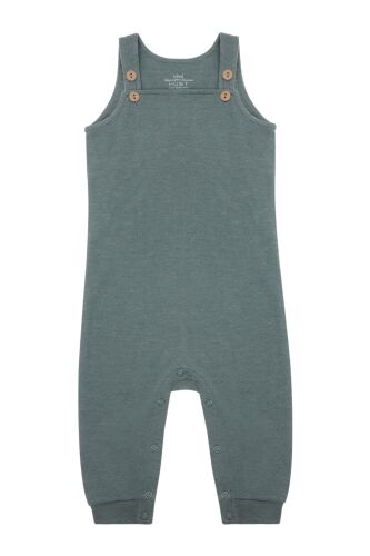 Hust & Claire Baby-Latzhose Maby Wolle/Viskose 540049 Fb.3484 blaugrau