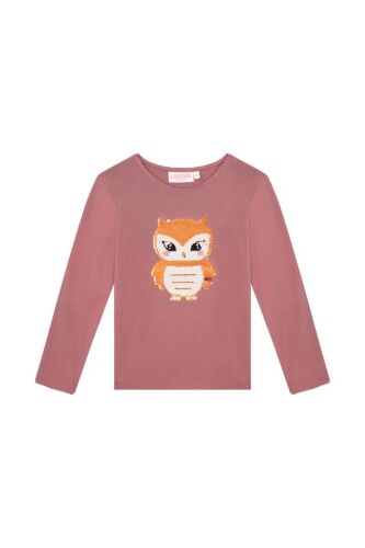 Someone Langarm Shirt Fenna-SG-03-G - Eule Raspberry