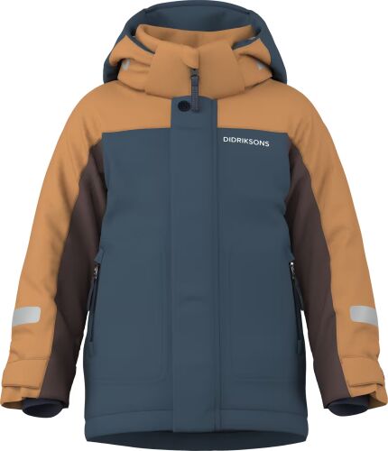 Didriksons Winterjacke Neptun Kids JKT 5 506294 G23 Mountain Blue cognac