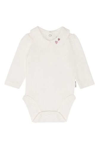 Hust & Claire LA-Body mit Kragen Bebe Collar 380017 Fb. 3270 weiß