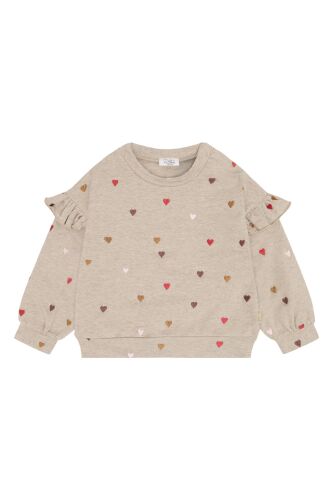 Hust & Claire Sweatshirt Sicillia Heartbeat 500022 Fb.3554 beige