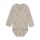 Minymo Langarm-Body 114456-1206 Eisbärchen beige