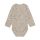 Minymo Langarm-Body 114456-1206 Eisbärchen beige
