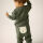 Minymo Baby-Hose aus Bambus Bär 114491 Fb.9090 Grün