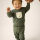 Minymo Baby-Hose aus Bambus Bär 114491 Fb.9090 Grün