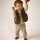 Minymo Baby-Teddy Gilet 114424 Fb.2502 braun