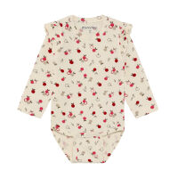 Minymo Langarm-Body 114498-1026 Äpfel cream