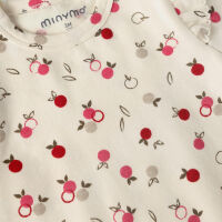 Minymo Langarm-Body 114498-1026 Äpfel cream