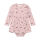 Minymo LA-Bodykleid Ripp 114479 Fb. 6510 geblümt / lila