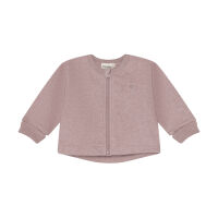 Minymo Baby-Baumwollfleecejacke 114494 Fb. 6510 rosa