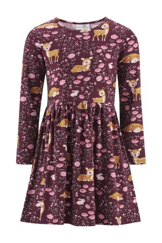 Happy Girls LA-Kleid 963106 Fb. 55 Blumen und Waldtiere Berry