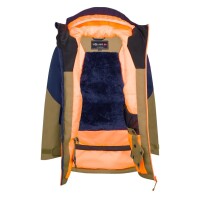 Trollkids Winterjacke Kongsberg 637-354 spruce green / navy