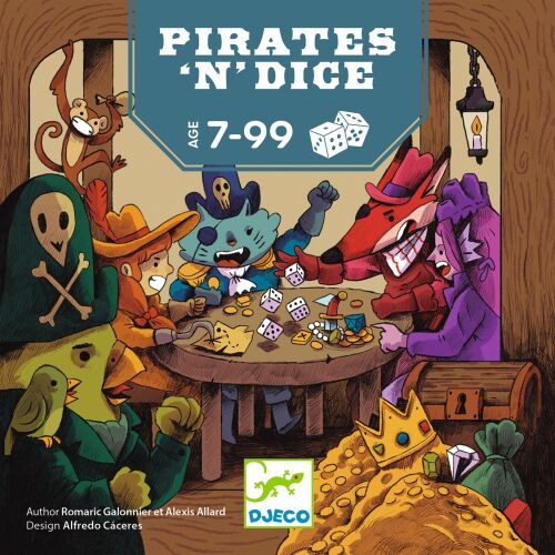 Djeco Pirates and dice