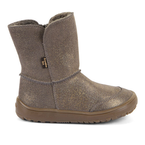 Froddo Barfuß-Winterschuhe Barefoot Tex Suede G3160250-10 Bronze