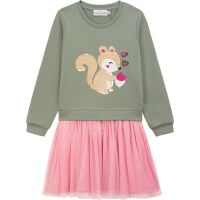 Danamade Langarm Kleid mit Tüllrock DERLE -...