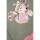 Danamade Langarm Kleid mit Tüllrock DERLE - D3126-011 salbai grün/rosa