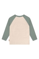 Hust & Claire Langarm-Shirt Anton Wild Life 490021 Fb.3552 grün/grau