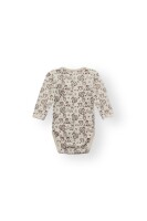 Hust & Claire LA-Body aus Wolle Bo Woodland 370071-3290 Waldtiere weiß