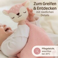Merle Strick-Schmusetuch mit SöckchenRosa Fuchs