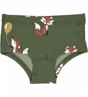 Maxomorra Mädchen Unterhose D122-S129 Fox grün