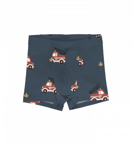 Maxomorra Boxershorts D120-S130 Fire Truck navy