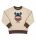 Maxomorra Sweatshirt SG Print Viking - Stay Brave creme