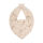 Pippi Dreieckstuch Bandana Musselin Hasen beige