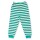 Sense Organics Pyjama 2629214 Long John Bär grün/weiß gestreift