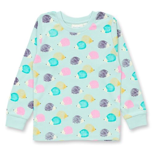 Sense Organics Pyjama 2629213 Long John Igelchen Icy Mint