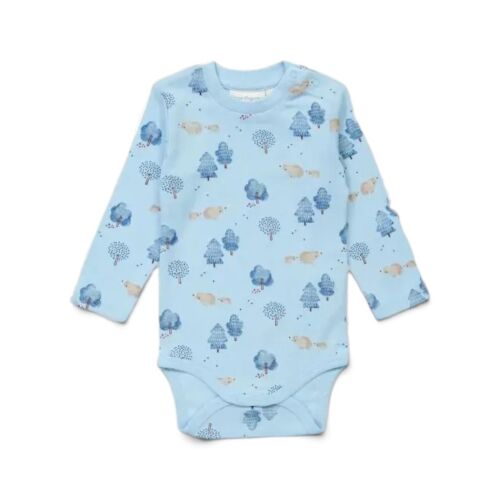 Sense Organics Langarm-Body Varin 2629103-282047 Woodland light blue