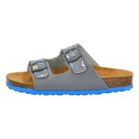Lico Schlapfen Bioline Universe 560630 Rakete grau/blau