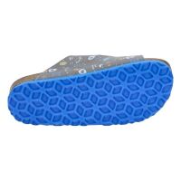 Lico Schlapfen Bioline Universe 560630 Rakete grau/blau