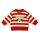 Sense Organics Baby Sweater Siam 2622108-391053 Waschbär rot/weiß gestreift