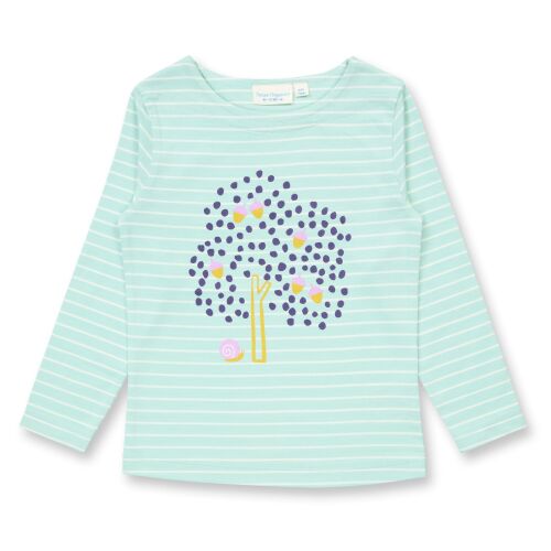 Sense Organics LA-Shirt Aluna 2621212-591053 mint/weiß gestreift