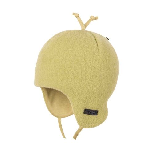 Pure Pure Wollfleecemütze zum binden 0403652-415 soft green