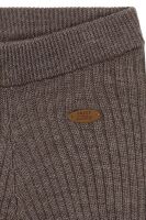 Hust & Claire Baby-Strickhose Lui Wool Rib 420015-3232 ripp braun
