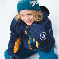 Color Kids Winterjacke/Skijacke Colorblock 742779-9523 navy/grün/orange