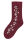 Minipop Socken aus Bambus MP0055 Blumen Huckleberry bordeaux