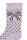 Minipop Socken aus Bambus MP0052 Petal Pink Schleife lila/schwarz