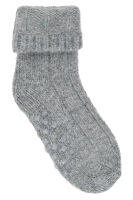 Minipop Anti-Rutsch-Socken aus Wolle MP71 light grey melange