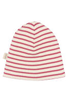 Petit Piao Beanie PP2007 rosa/creme gestreift