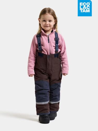 Didriksons mitwachsende Schneehose Idre Kids Pants F13 Shadow Brown
